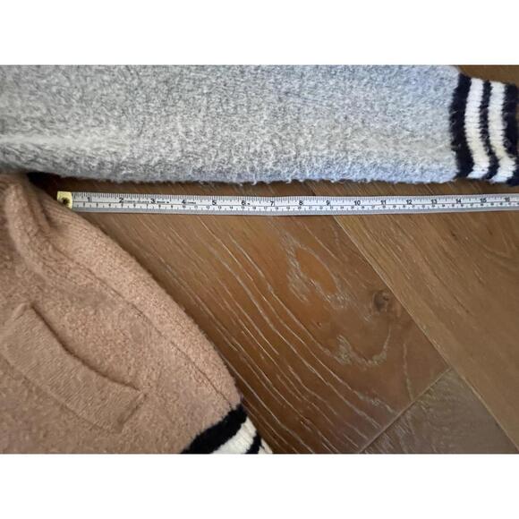 Maeve Cozy Embroidered Bomber Jacket - Small - Picture 4 of 9